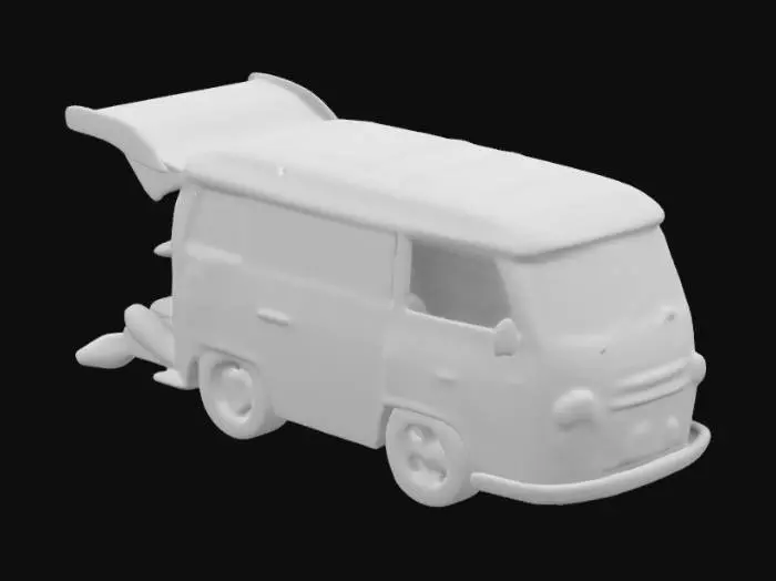 3D model for Hot Wheels Moon Eyes Van