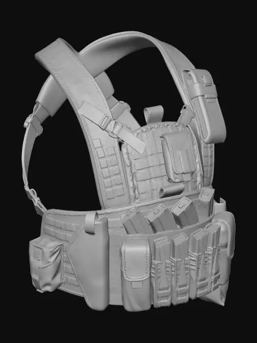 3D model for Ironbound Combat Rig