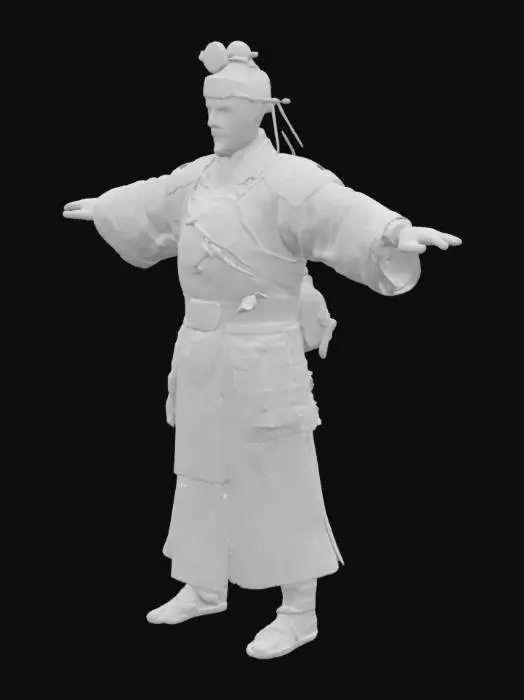 3D model for Qin Shi Huang