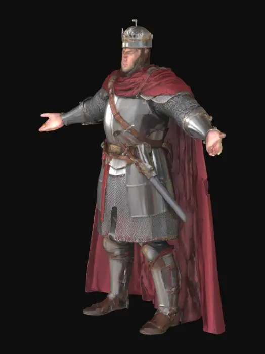 3D model for Fredick Barbarossa