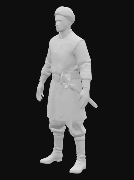 3D model for Mehmed 2