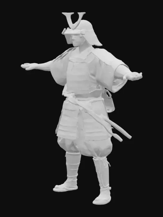 3D model for Minamoto no Yorimoto