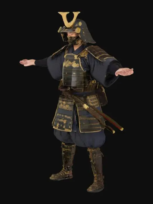3D model for Minamoto no Yorimoto