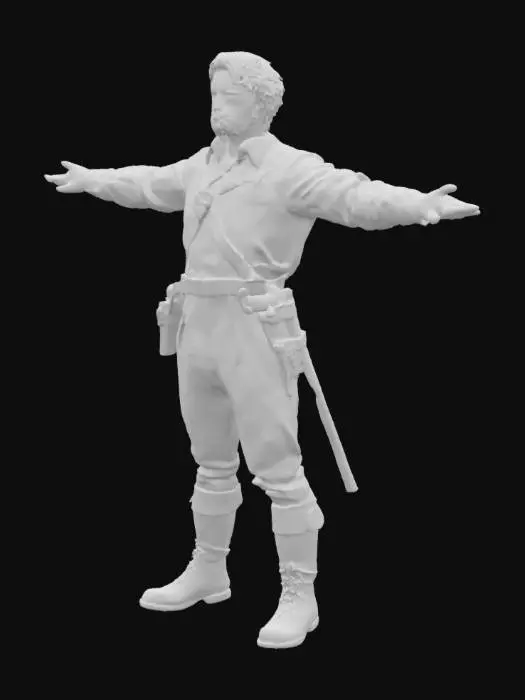 3D model for Giuseppe Garibaldi