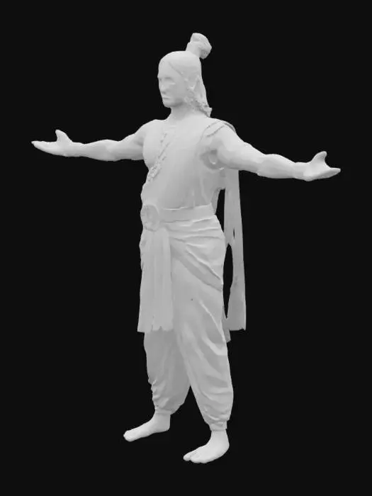 3D model for Chandragupta