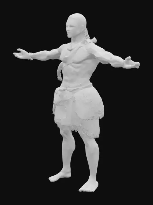 3D model for Shaka Zulu