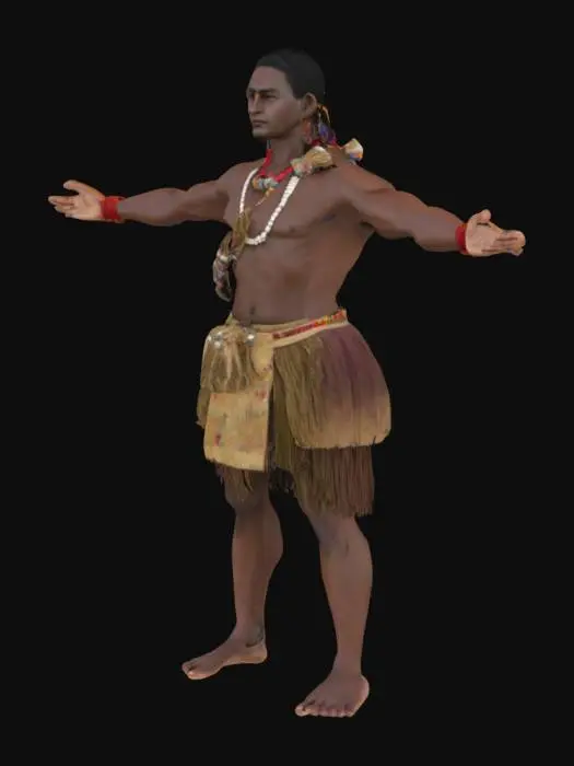 3D model for Shaka Zulu