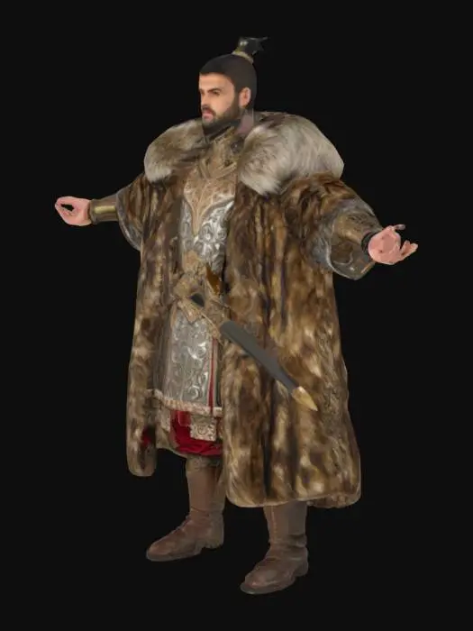 3D model for Gengis Khan