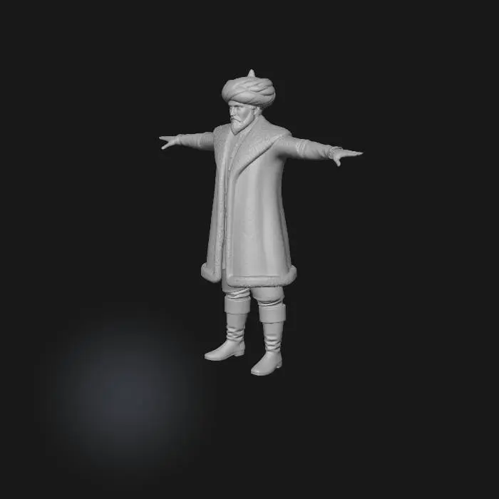 3D model for Ottoman Mehmed the Conqueror