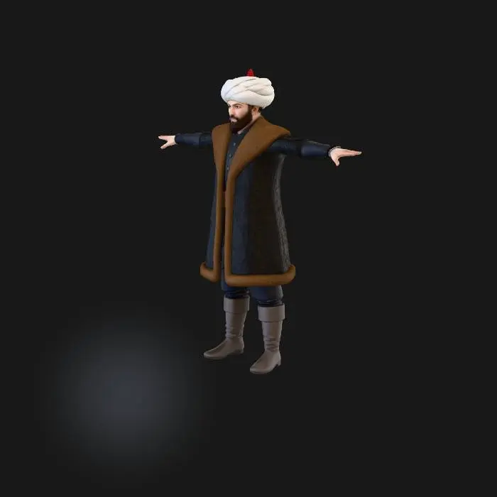 3D model for Ottoman Mehmed the Conqueror