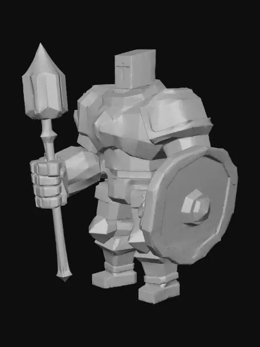 3D model for Stone Sentinel