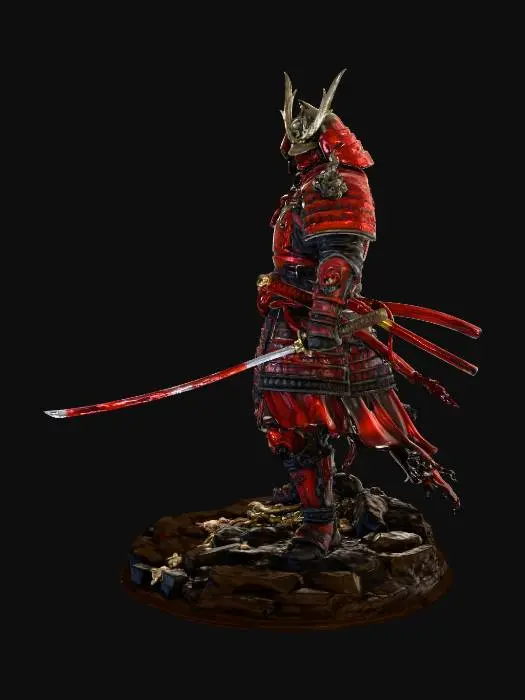 3D model for Samurai of Shadows