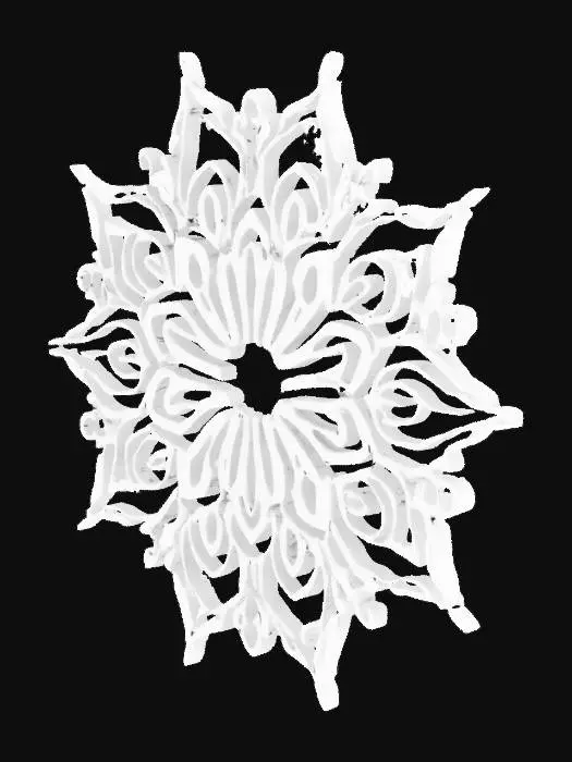 3D model for Mandala Blossom