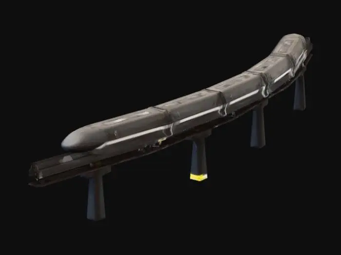 3D model for monorail