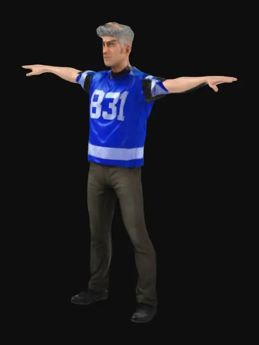 3D model for Jersey Celebration