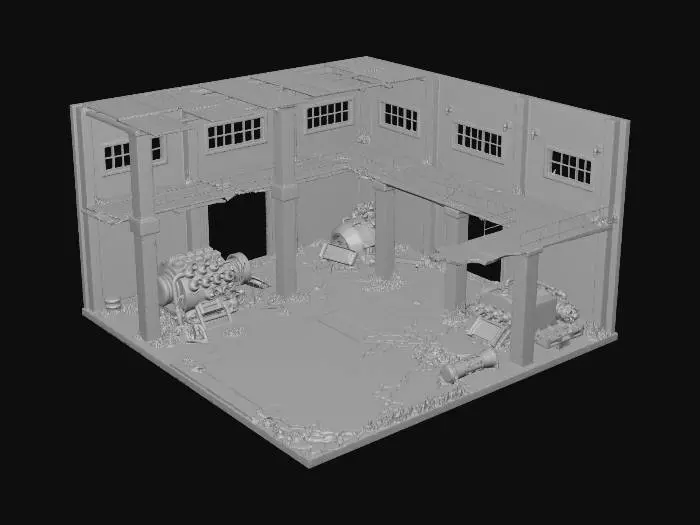 3D model for Echoes of the Rusted Plant