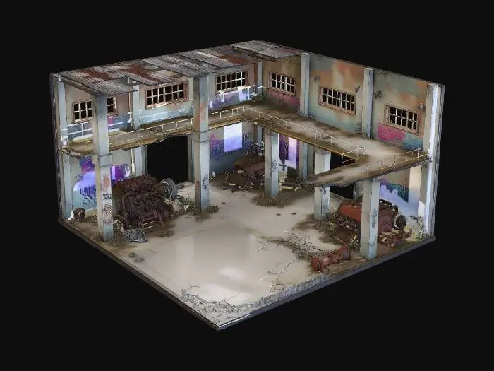 3D model for Echoes of the Rusted Plant