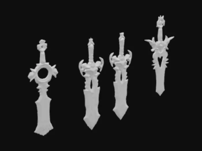 3D model for ICONIC BLADES