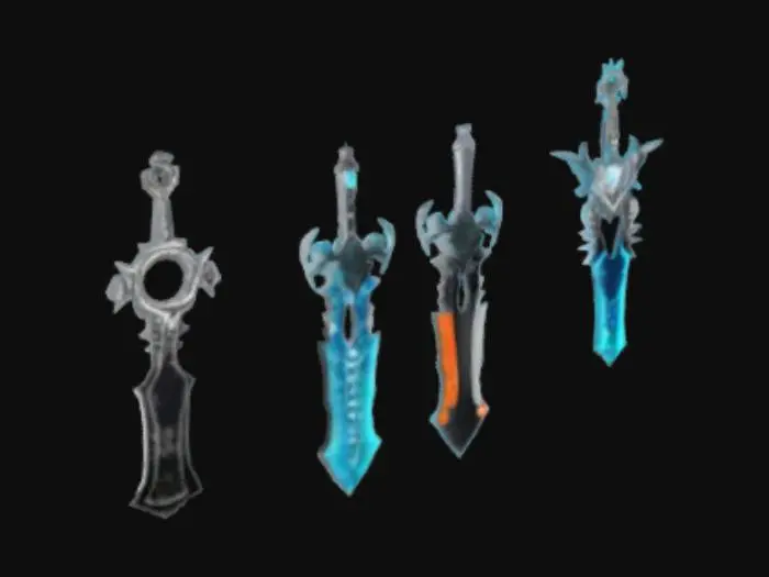 3D model for ICONIC BLADES