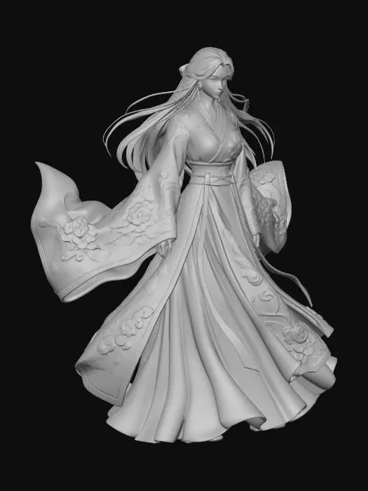 3D model for Ethereal Elegance