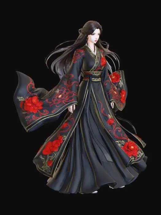 3D model for Ethereal Elegance