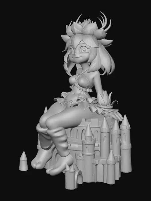 3D model for Petal Princess by the Shore