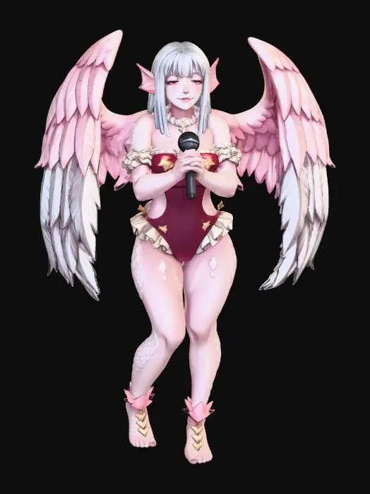 3D model for Siren of the Sea