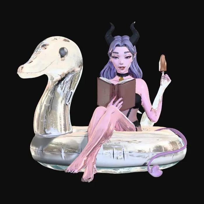 3D model for Poolside Enchantment