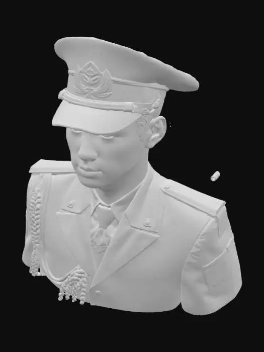 3D model for Cadet Uniform Portrait