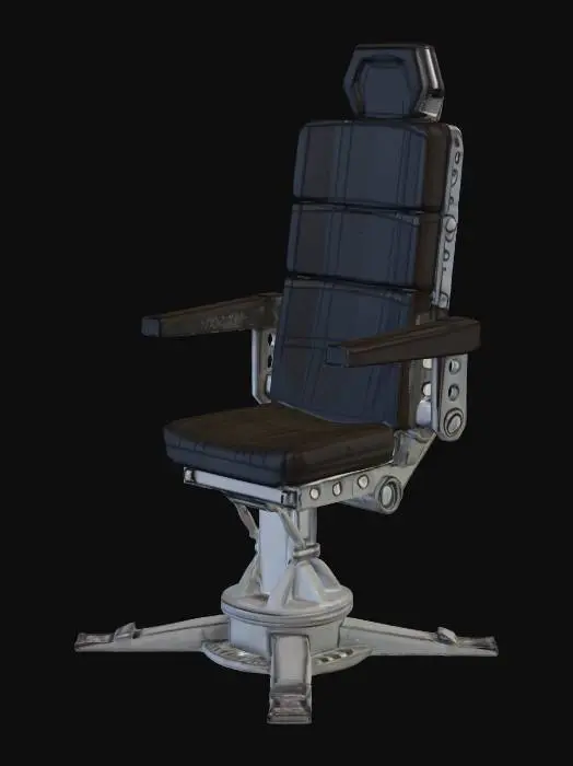 3D model for Mecha Pilot Chair