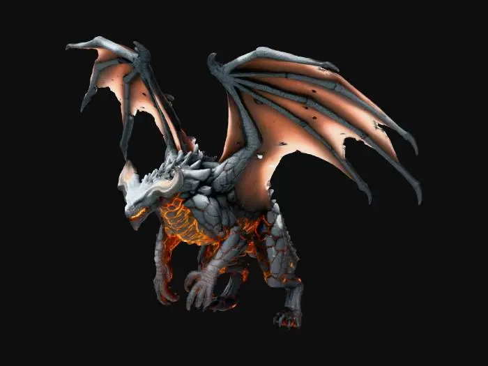 3D model for CastleBABAS : Dragon Churresbowcanico