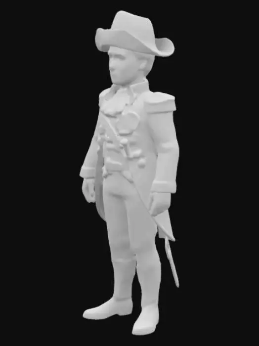 3D model for napoleon bonaparte