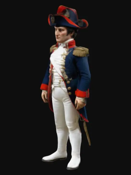 3D model for napoleon bonaparte