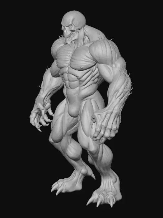 3D model for Infernal Titan