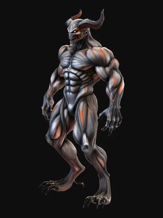 3D model for Infernal Overlord