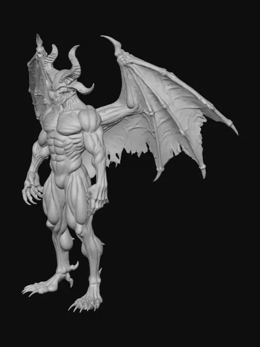 3D model for Demonic Overlord