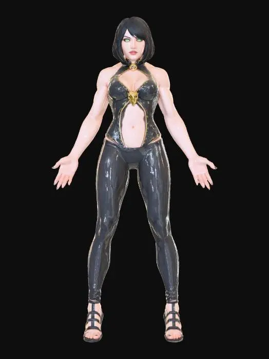 3D model for Enigmatic Warrior