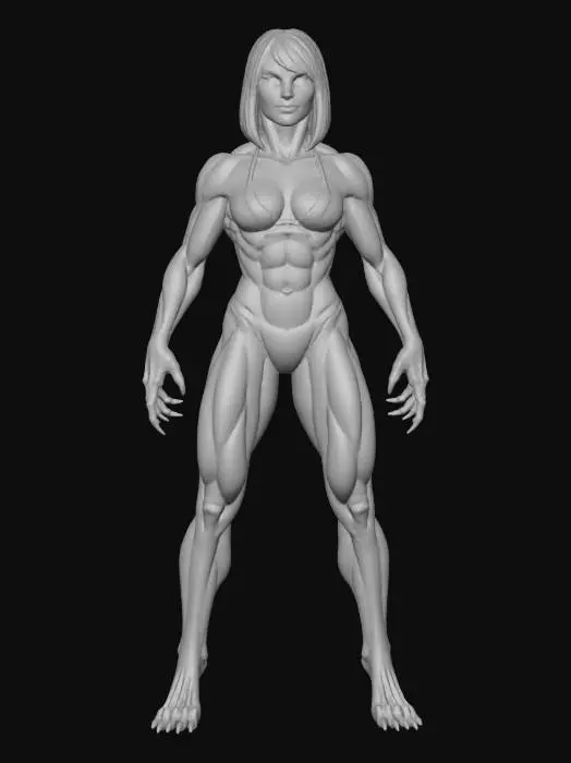 3D model for Emerald Warrior