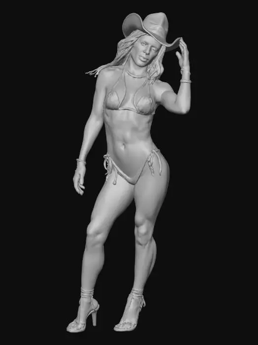 3D model for Cowgirl Chic