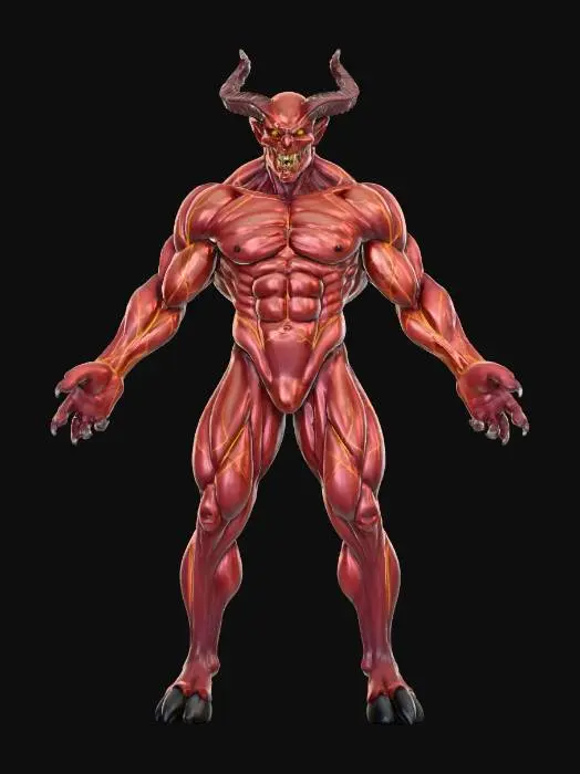 3D model for Infernal Titan