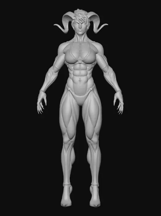 3D model for Demonic Strength