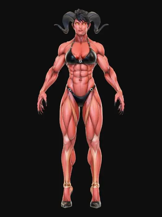 3D model for Demonic Strength