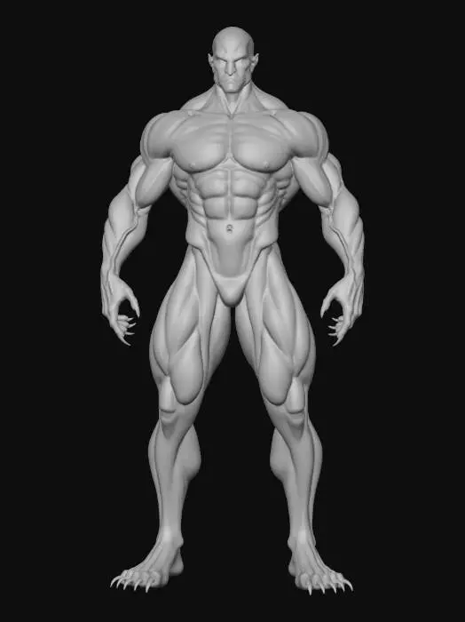 3D model for Cave Guardian