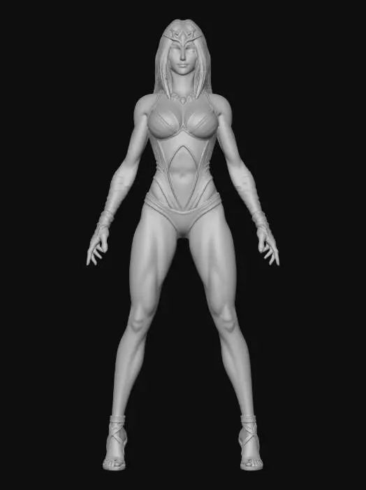 3D model for Enchanted Sorceress