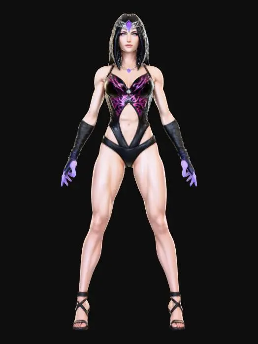 3D model for Enchanted Sorceress