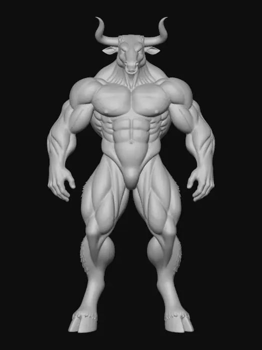 3D model for Minotaur Majesty