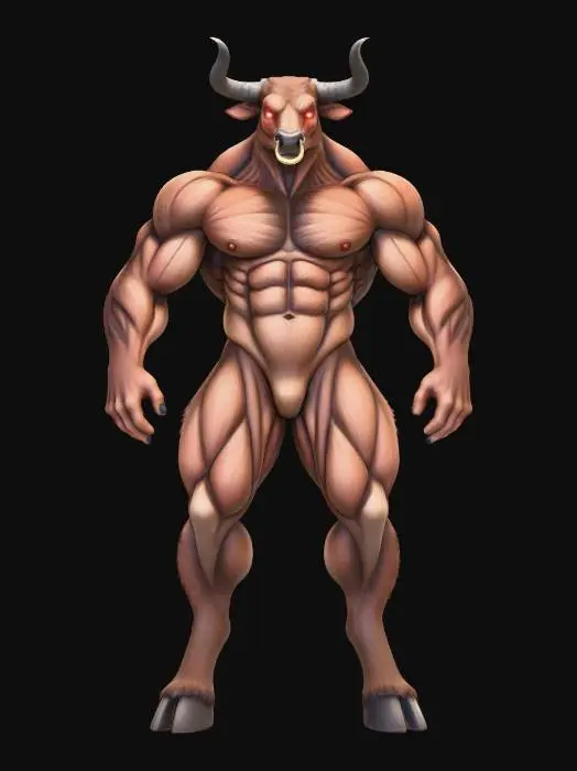 3D model for Minotaur Majesty