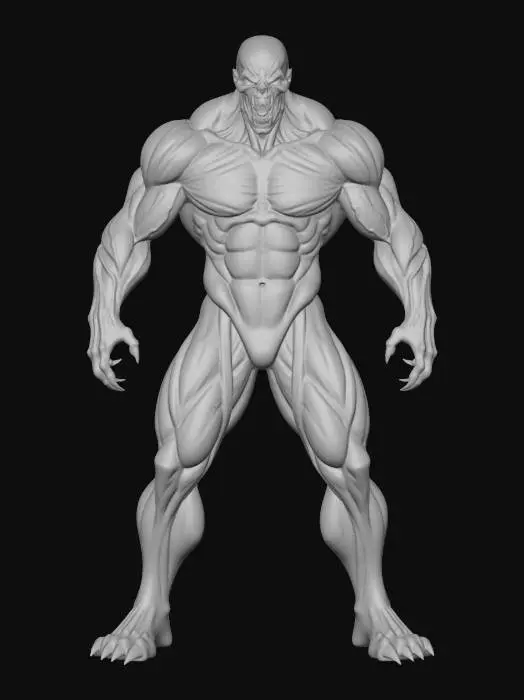 3D model for Infernal Behemoth