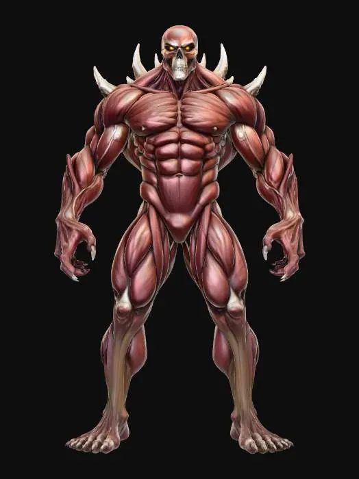 3D model for Titan of Thunderstorm