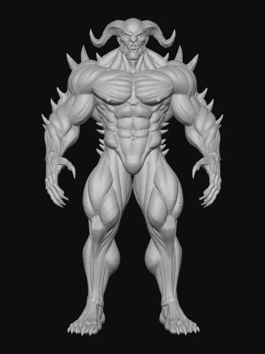 3D model for Infernal Titan